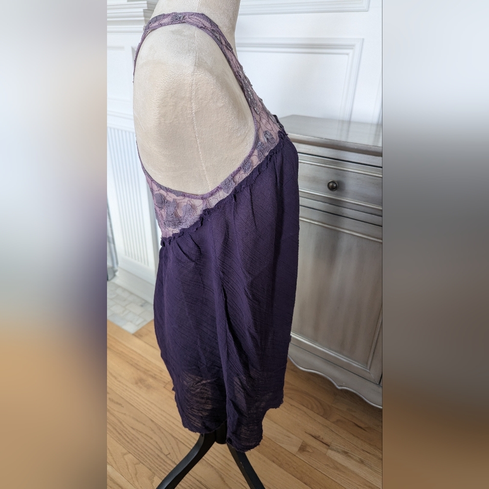 Free People Plum Top (as seen in "Pretty Little Liars" on Jenna Marshall - Picture 5 of 10
